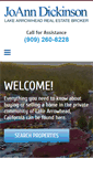 Mobile Screenshot of lakearrowheadrealestateca.com